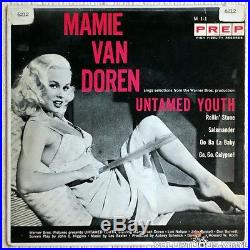 Mamie Van Doren Untamed Youth (1957) Original Pressing 7 Vinyl Record EP