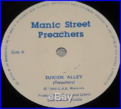 Manic Street Preachers Suicide Alley Welsh Indie Punk 7 1988 Richie Diy Sleeve