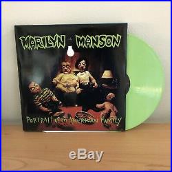 Marilyn Manson Portrait Of An American Family Box Set Vinyl With Shirt M NIN