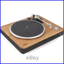 Marley EMJT000SB Stir It Up Turntable/Vinyl/Record Player/USB to PC/Bamboo/Black