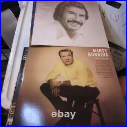 Marty Robbins Instant Collection Of 15 -33 Lps Vinyl Record Collection