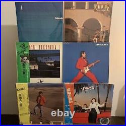 Masayoshi Takanaka Lot of 6 vinyls Japan LP withOBI