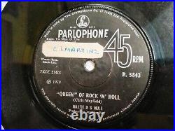 Mayfield's Mule I See A River Queen Parlophone SINGLE record INDIA INDIAN VG+