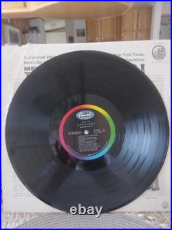 Meet The Beatles Original 1964 Capitol Records St-2047 Stereo Lp Rainbow Label