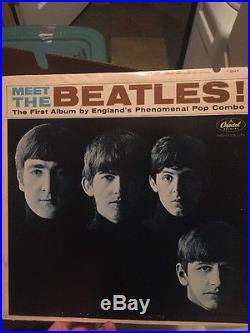 Meet The Beatles! Vinyl Record 1st Print