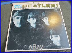 Meet the Beatles LP 1st debut stereo st2047 WEST COAST #6 RARE BMI 1 version