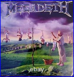 Megadeth Youthanasia Vinyl LP Color SEALED