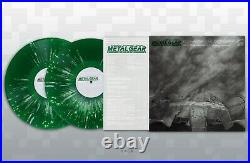 Metal Gear Solid Video Game Vinyl Soundtrack Green with White Splatter Record 2 LP