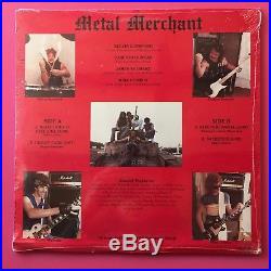 Metal Merchant S/T LP 1986 SEALED! Private Press Hard Rock Heavy Metal NWOBHM