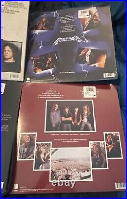Metallica Bundle Four Vinyls LP New Walmart Exclusive Rare Hard To Get Vinyl's