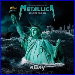 Metallica Justice For All-Blue Vinyl Record-Live Broadcast Woodstock 1994 Rock