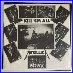 Metallica Kill Em All 1988 Vinyl Lp Rare Club Edition No Barcode Near Mint