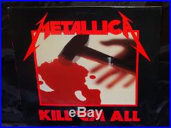 Metallica Kill'Em All SEALED USA 1ST PRESS 1983 Megaforce Records VINYL LP