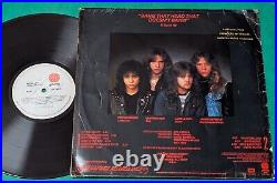 Metallica Kill ´em all BRAZIL PROMO LP 1987 1st press RGE 320.7006