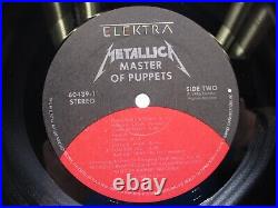 Metallica Master of Puppets LP Record Ultrasonic Clean Shrink Sterling DMM NM