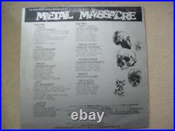 Metallica, Metal Massacre 1, Super selten, LP, Vinyl, Sodom, Slayer, Anthrax, Sepultura