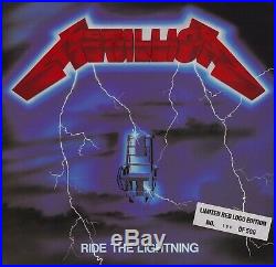 Metallica Ride The Lightning LP (Vertigo 838 140-1) Rare Red Logo Edition