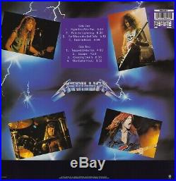 Metallica Ride The Lightning LP (Vertigo 838 140-1) Rare Red Logo Edition