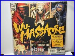 Meth Ghost Rae Wu-Massacre Wu Tang Clan 2010 Original Vinyl LP new sealed
