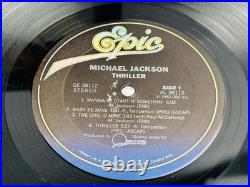Michael Jackson Thriller (1982, Vinyl LP) OG 1st Press QE 38112 MISPRINT ERROR