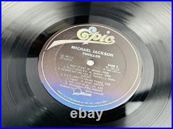 Michael Jackson Thriller (1982, Vinyl LP) OG 1st Press QE 38112 MISPRINT ERROR