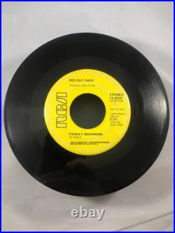 Mid Day Rain Welcome to the Rain/Friday Mourning PROMO 70s Psych Rock 45 RPM VG