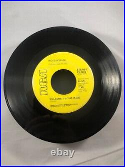 Mid Day Rain Welcome to the Rain/Friday Mourning PROMO 70s Psych Rock 45 RPM VG
