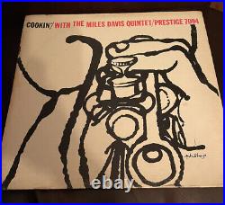 Miles Davis-Cookin With The Miles Davis Quintet LP 1957 1958 Mono YLW Pressing