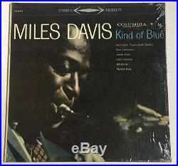 Miles Davis LP Kind of Blue Columbia six eye Deep Groove SHRINK Clean
