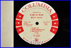 Miles Daviskind Of Blue1959 Columbia (cl 1355)6 Eyepromo White Label