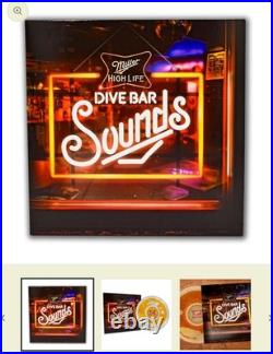 Miller High Life Dive Bar Sounds Liquid Filled Vinyl LP (Ships in 3-4 Weeks)