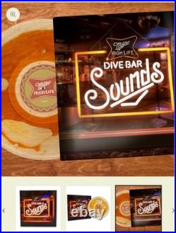 Miller High Life Dive Bar Sounds Liquid Filled Vinyl LP (Ships in 3-4 Weeks)