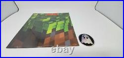 Minecraft Volume Alpha Soundtrack RARE Green Colored Vinyl LP 2015 Ghostly C418