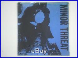 Minor Threat Filler 7 Blue Cover 4th Press Dischord Records 1981