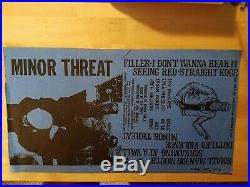Minor Threat Filler 7 with insert, extra uncut cover and extras
