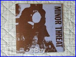 Minor Threat Filler Fourth press Blue cover NEVER LISTENED MINT NEW