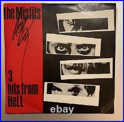 Misfits 3 hits from hell, 7 vinyl first pressing, fiend club flyer