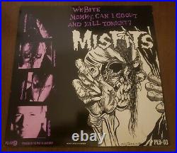 Misfits Die Die My Darling White Vinyl Rare only 500 Pressed Punk Rock