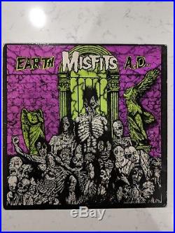 Misfits Earth AD Wolfs Blood LP 1983 RARE PURPLE PINK VINYL 1ST PRESS EX DANZIG