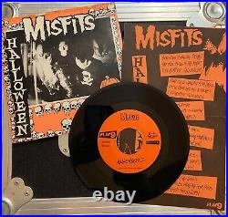 Misfits Halloween 7 1st press 1981, light orange jacket Danzig, Samhain