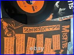 Misfits Halloween 7 1st press 1981, light orange jacket Danzig, Samhain