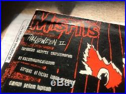 Misfits Halloween 7 original on Plan 9 from 1981, punk hardcore