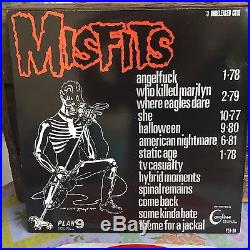 Misfits Legacy Of Brutality LP RARE RED VINYL 1986 EX Danzig Samhain Black Flag