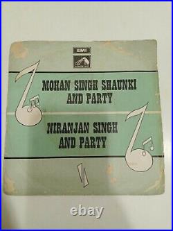Mohan Singh Shaunki Niranjan Punjabi 1971 rare EP RECORD India Ex