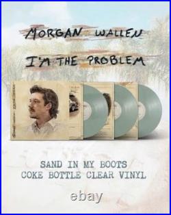 Morgan Wallen I'm The Problem Coke Bottle Clear Vinyl Festival Exclusive 3LP NEW