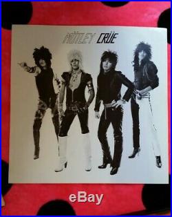 Motley Crue Too Fast For Love 2nd Pressing Leathur Records 1981 Vinyl LP RARE