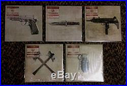 My Chemical Romance Conventional Weapons Complete Vinyl Set 5x7 New & Sealed