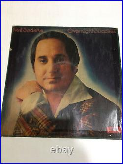 NEIL SEDAKA OVERNIGHT SUCCESS RARE LP RECORD vinyl INDIA VG+