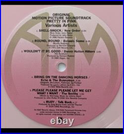 NEW Limited Edition! PRETTY IN PINK 2026 Soundtrack PINK VINYL WithHYPE STICKER