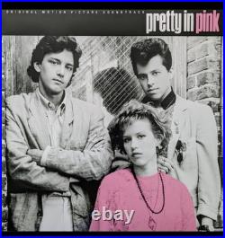 NEW Limited Edition! PRETTY IN PINK 2026 Soundtrack PINK VINYL WithHYPE STICKER